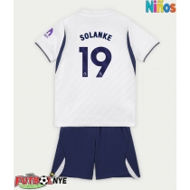 Camiseta Tottenham Hotspur Dominic Solanke #19 Primera Equipación para niños 2026-27 manga corta (+ pantalones cortos)